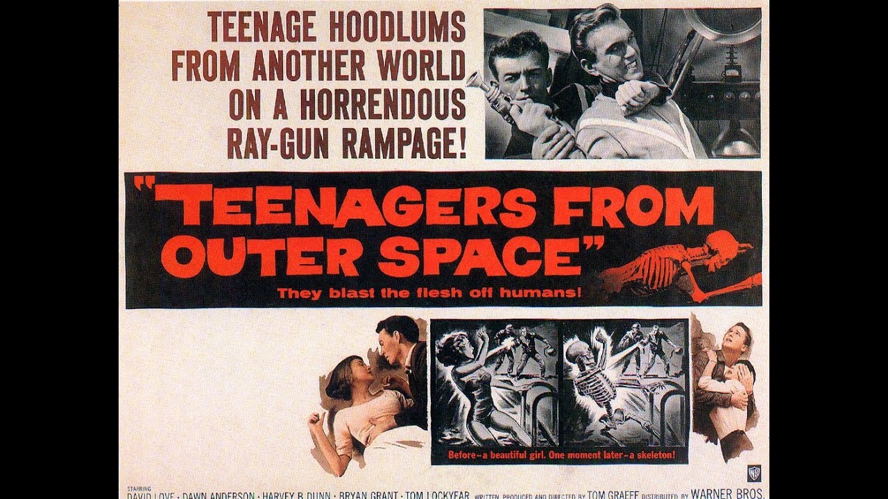 L’invasion martienne (teenagers from outer space)