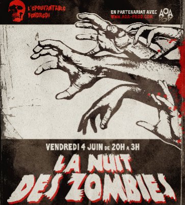 La nuit des zombies à Lyon